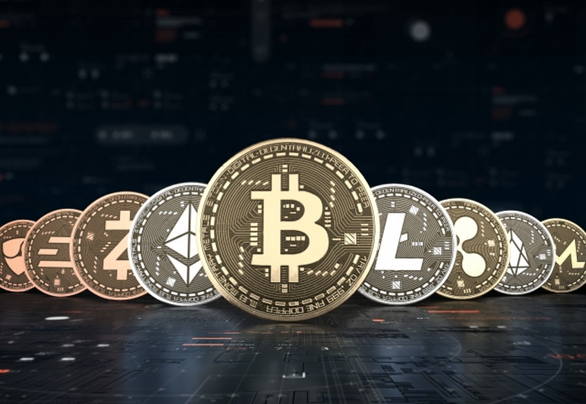 様々な種類のコイン