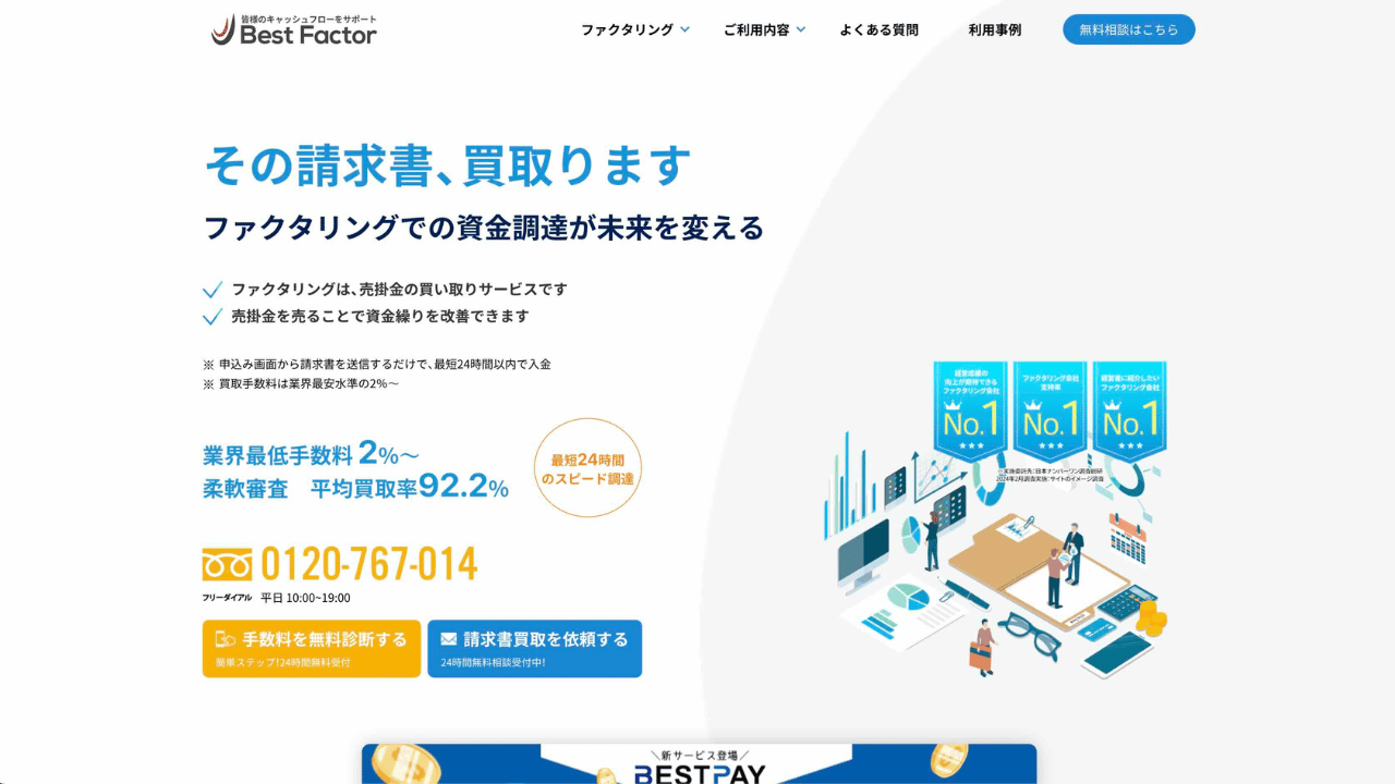 ベストファクター公式